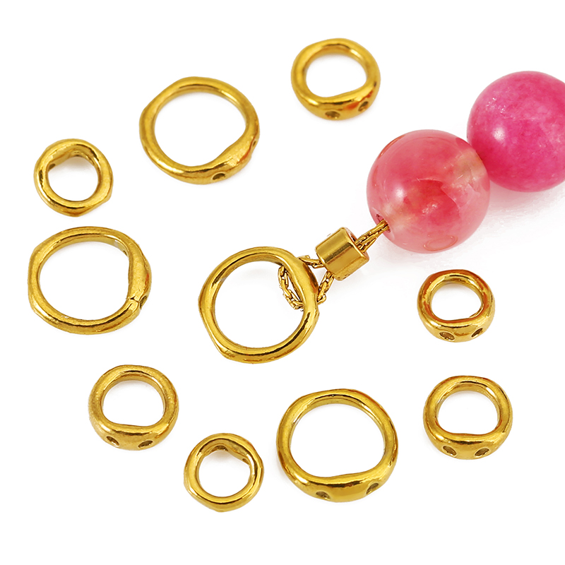 Charm Bracelet Beads - 30 قطعة مشابك قلادة من الفولاذ