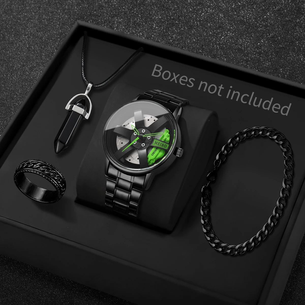 طقم ساعات رياضية فاخرة للرجال  - مراجعة Mystery Jewelry Jar Watches وسعره