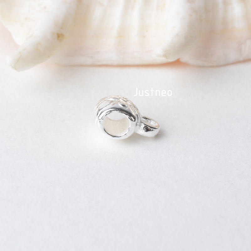 موصل حبة فاصل أنبوب من الفضة ا - مراجعة Sterling Silver Ring وسعره