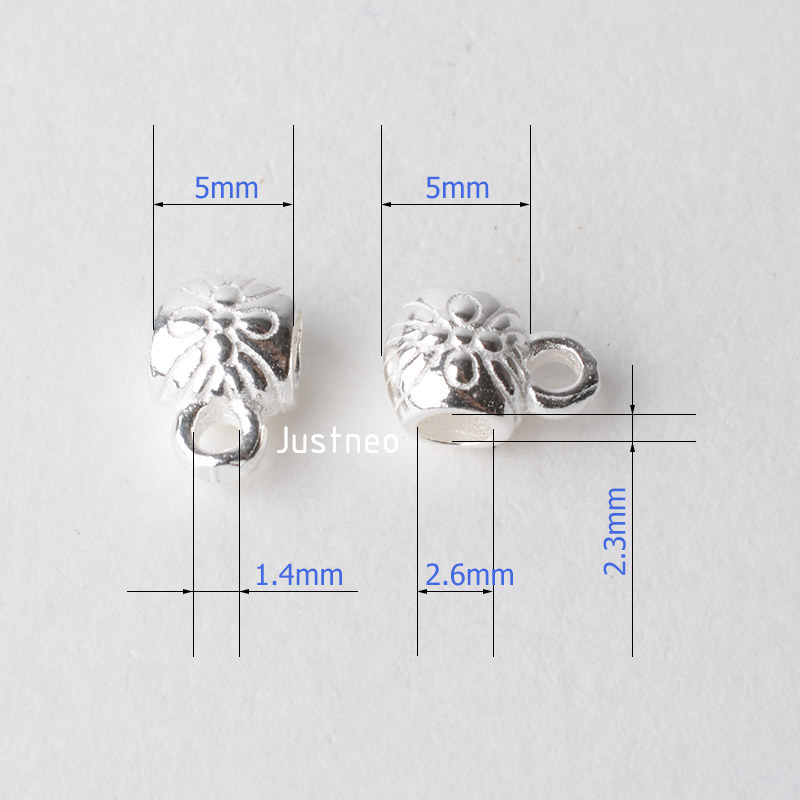 موصل حبة فاصل أنبوب من الفضة ا - مراجعة Sterling Silver Ring وسعره