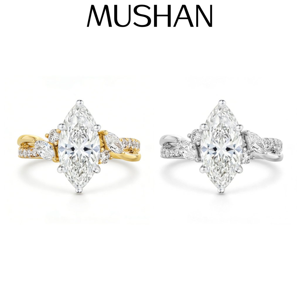 خاتم موسانيت مخصص من الفضة الإ - مراجعة Sterling Silver Ring وسعره