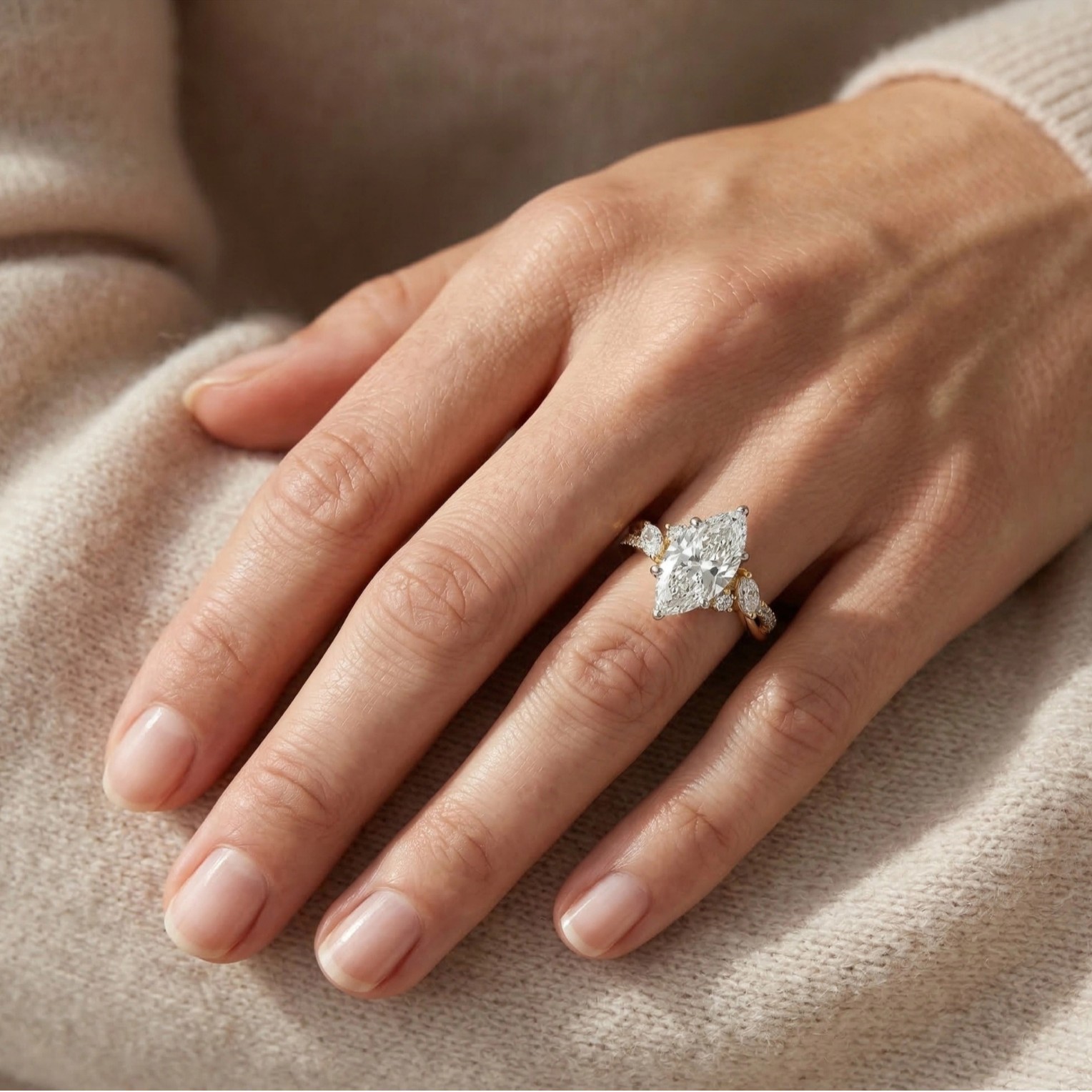 خاتم موسانيت مخصص من الفضة الإ - مراجعة Sterling Silver Ring وسعره