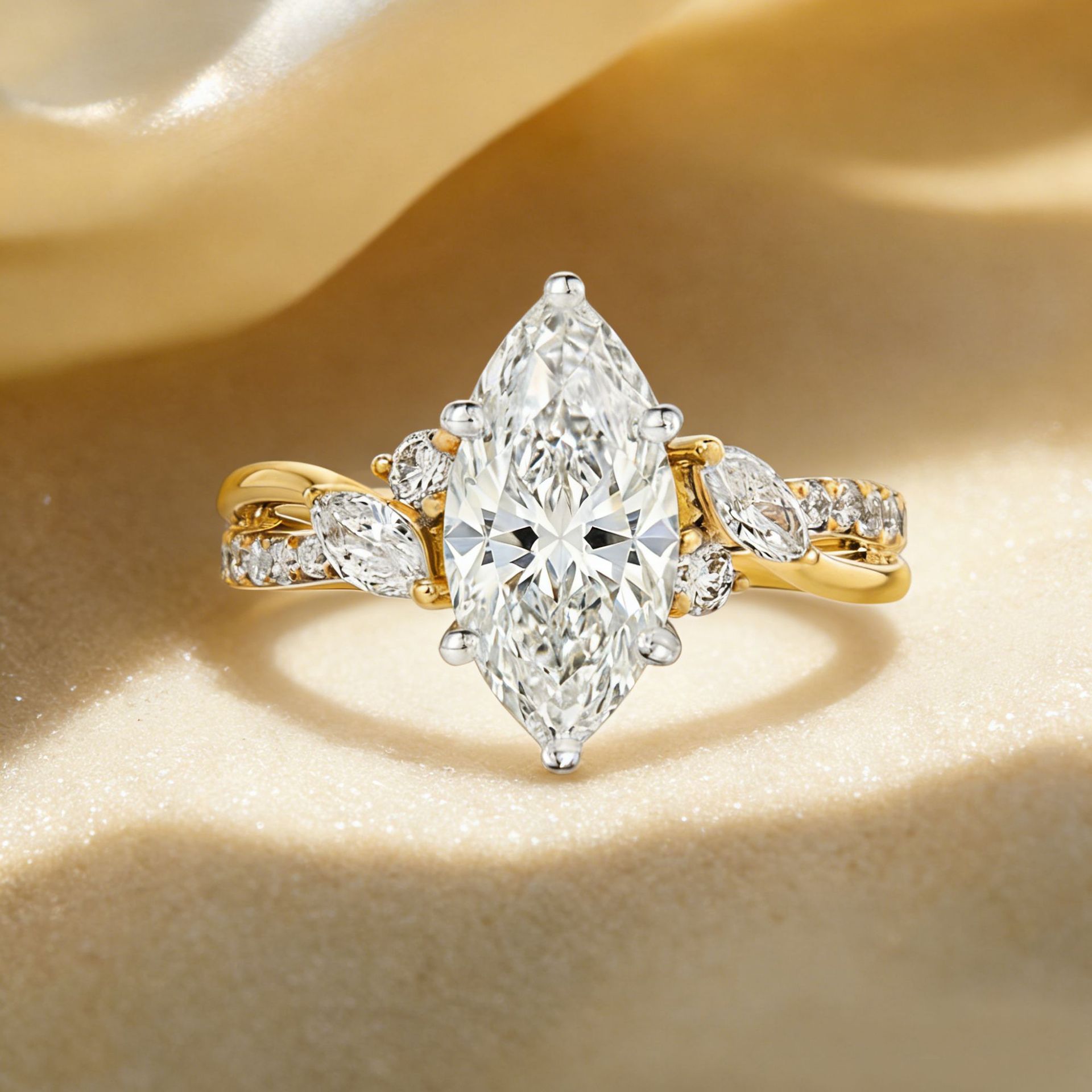خاتم موسانيت مخصص من الفضة الإ - مراجعة Sterling Silver Ring وسعره