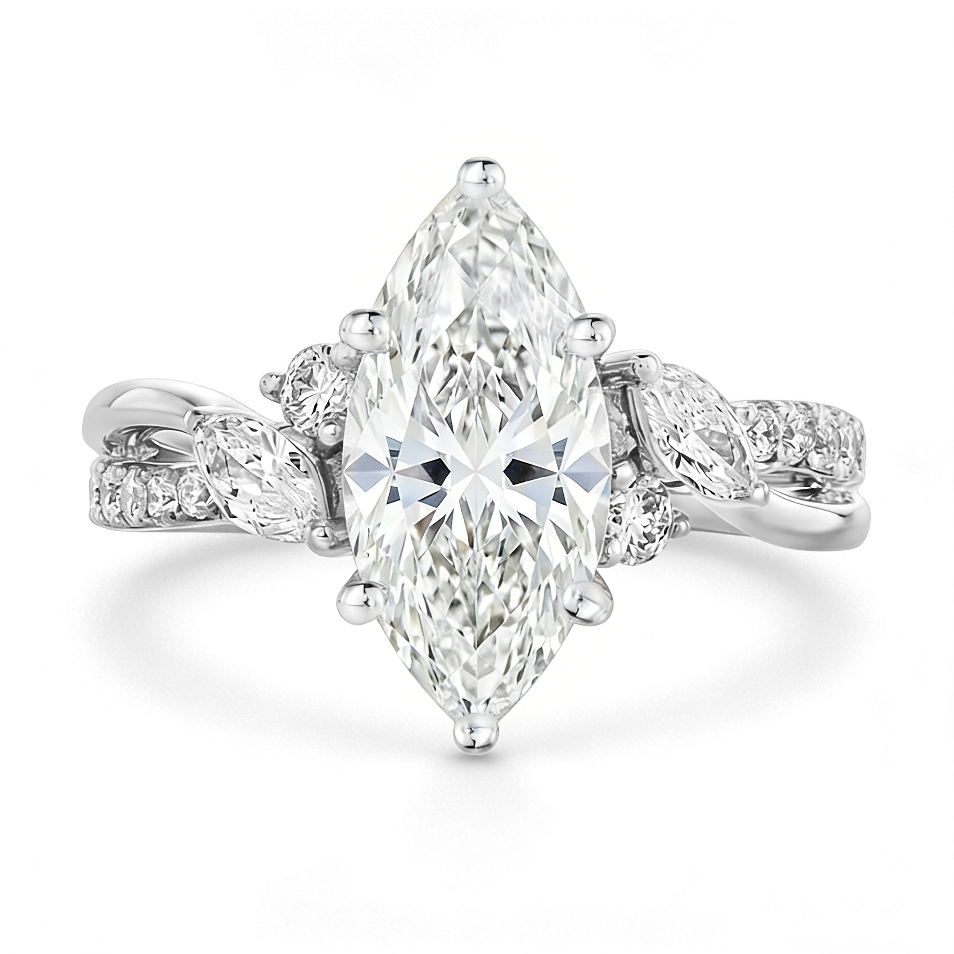 خاتم موسانيت مخصص من الفضة الإ - مراجعة Sterling Silver Ring وسعره