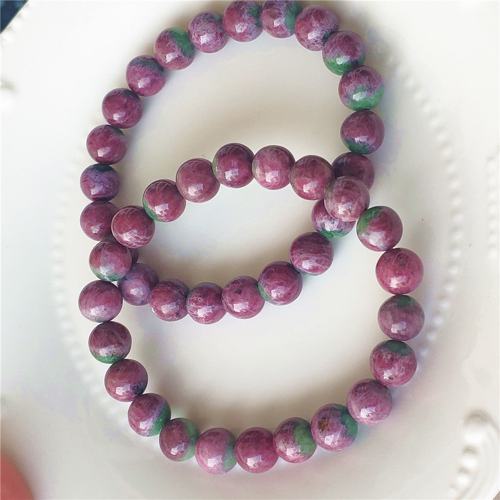 سوار من حجر الياقوت الأحمر الط - مراجعة Gemstone Bracelet Healing وسعره