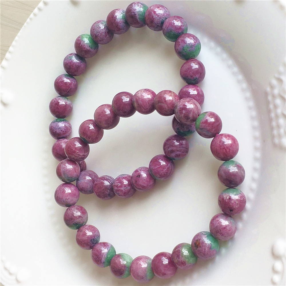 سوار من حجر الياقوت الأحمر الط - مراجعة Gemstone Bracelet Healing وسعره