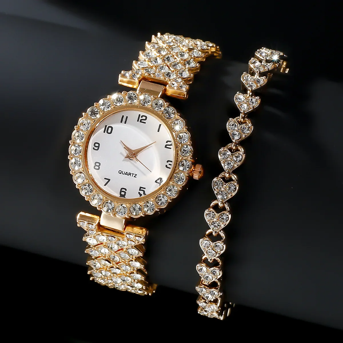 1 قطعة/2 قطعة مجموعة ساعات نسا - مراجعة Mystery Jewelry Jar Watches وسعره