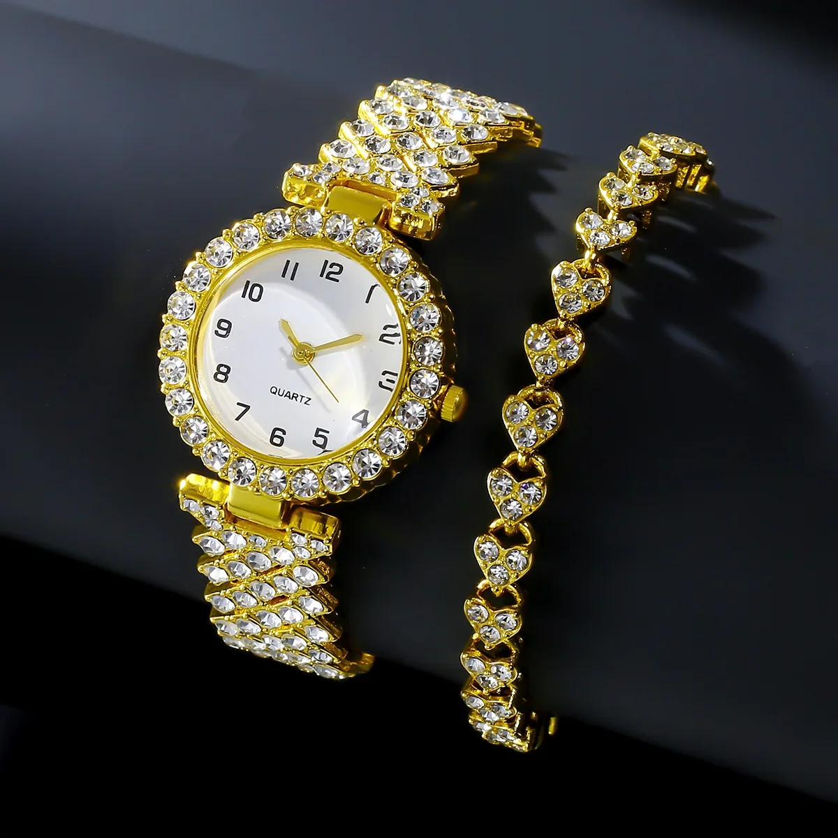 1 قطعة/2 قطعة مجموعة ساعات نسا - مراجعة Mystery Jewelry Jar Watches وسعره