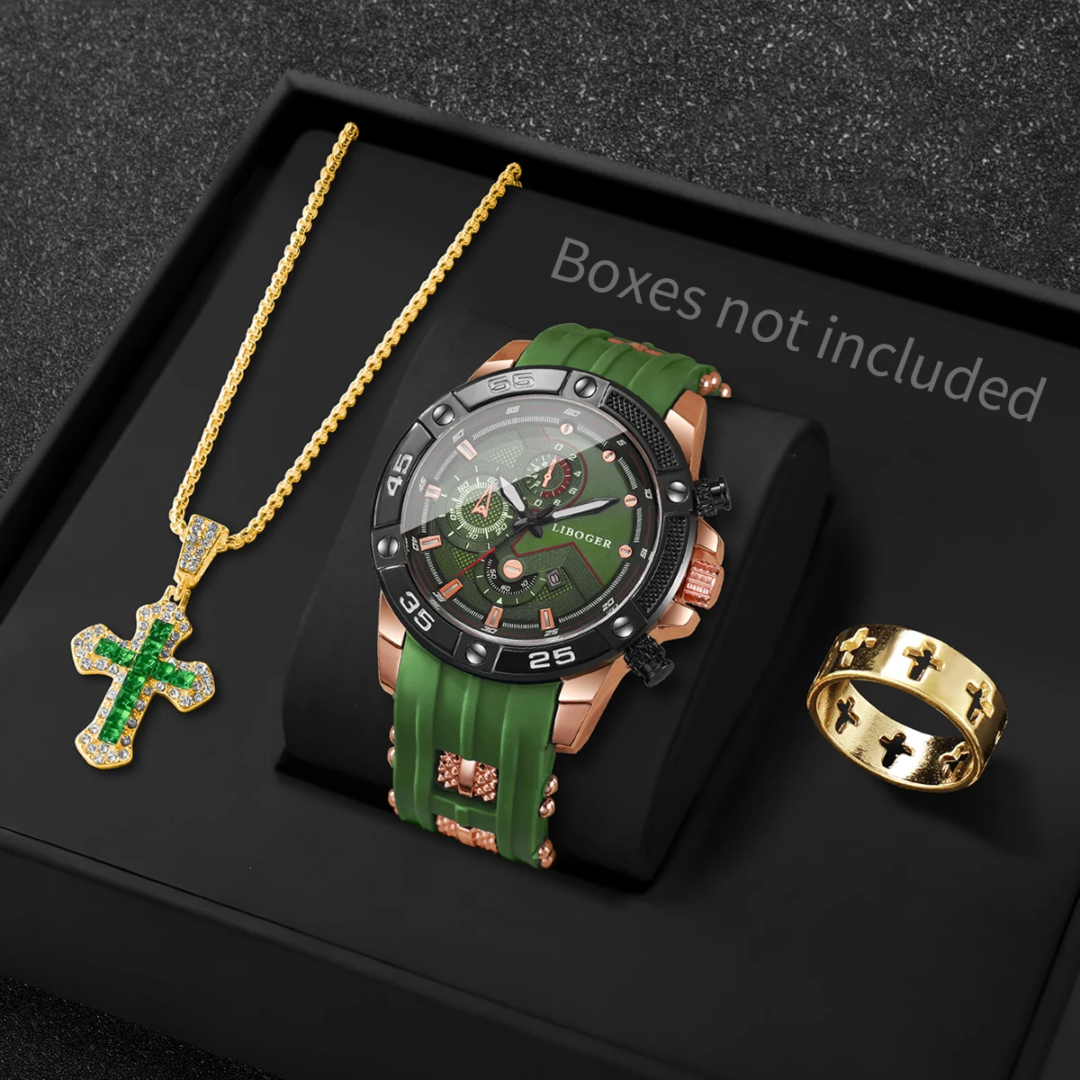 3 قطع ساعة رياضية رجالية أنيقة - مراجعة Mystery Jewelry Jar Watches وسعره
