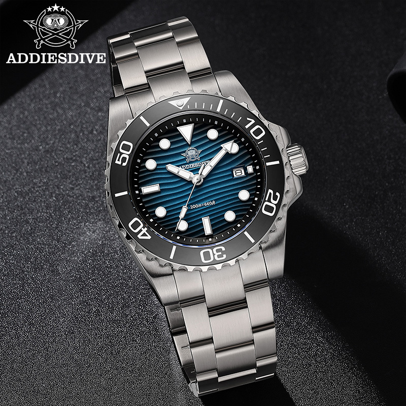 Addiesdive ساعة كوارتز رجالية  - مراجعة Watch Strap Replacement وسعره
