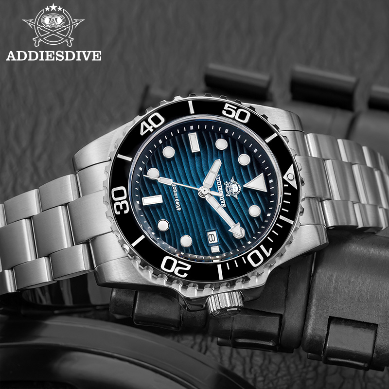 Addiesdive ساعة كوارتز رجالية  - مراجعة Watch Strap Replacement وسعره